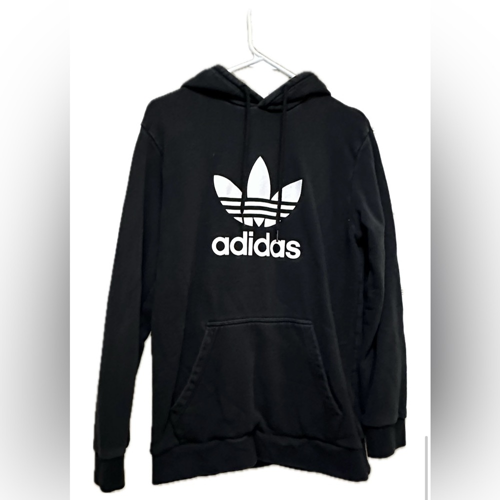 Adidas Black Hoodie Sweater